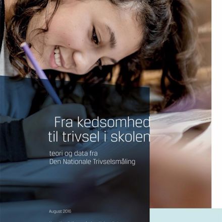 Fra kedsomhed til trivsel i skolen - forside