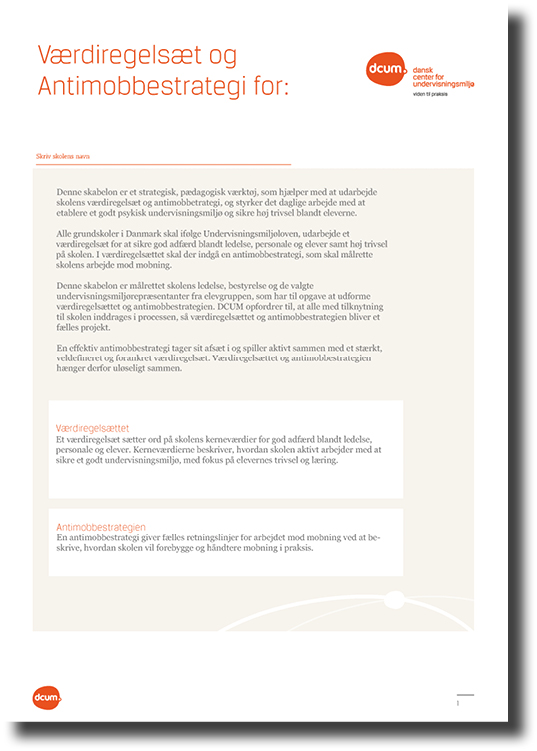 AMS skabelon Forside