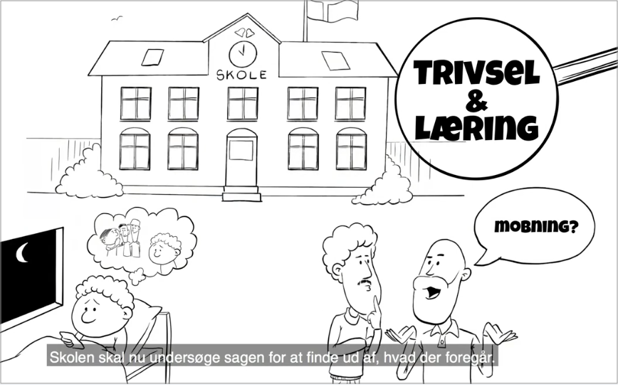 Se filmen om håndtering af mobning og lignende
