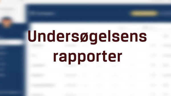 Institution - sådan hentes og læses rapporterne